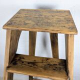 Antique wooden step stool