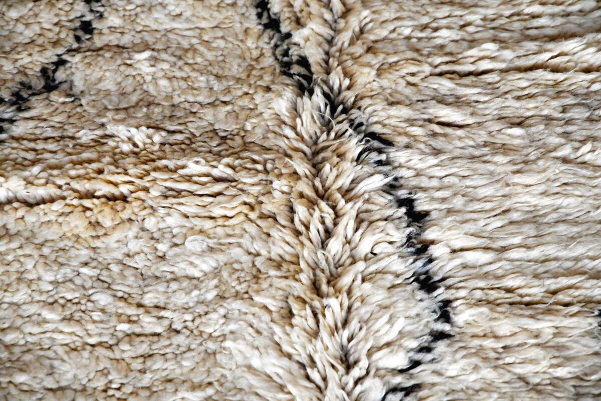 Vintage Beni Ouarain Rug