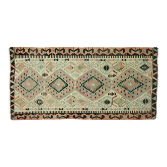 Tapis kilim artisanal d’Anatolie 291 cm x 150 cm