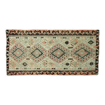 Tapis kilim artisanal d’Anatolie 291 cm x 150 cm