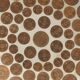 Vintage Swedish Copper Coin Plate