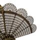 Antique French Peacock Fireplace Screen, late 1800s