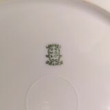 4 flat plates W. Guerin Limoges