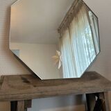 Miroir octogonal biseauté