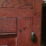 Low solid wood buffet