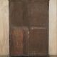 Jacobean Revival armoire, hand-carved, painted - 1840-1860