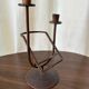 Brutalist candle holder