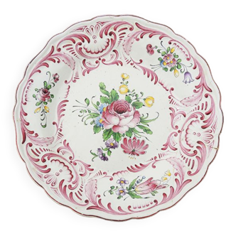 Old large earthenware: peony decoration