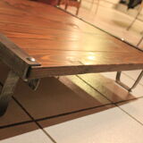 Industrial coffee table, SNCF palette