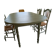 wooden table brand "Un Jardin en Plus", model Giverny