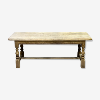 Faded oak farmhouse table