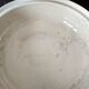 Hollow plate fruit drain - sarreguemines earthenware "calcutta"