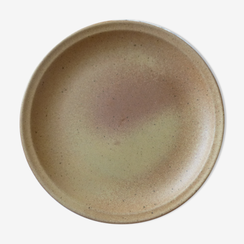 Flat plate in sarreguemines sandstone france