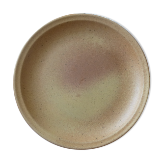 Flat plate in sarreguemines sandstone france