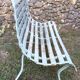 Louisiana garden bench