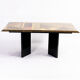 Extendable dining table by Giovanni Offredi for Saporiti, circa 1980