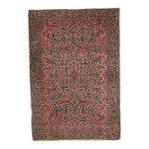Handmade antique Persian Kerman rug 97cm x 149cm 1920s - 1B158