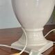 Vintage cracked ceramic lamp foot