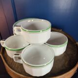 Vintage 70s Arbona Tours cups and saucers (set of 4)