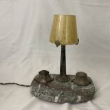 Lampe de bureau encrier art nouveau art déco 1930 années 30