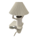 Lampe champignon à pince des années 60-70