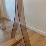 Vintage plexiglass desk by Marcello Gacita and Pierre Tiberi