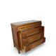 Commode de style Art Déco en bois de cerisier et noyer.