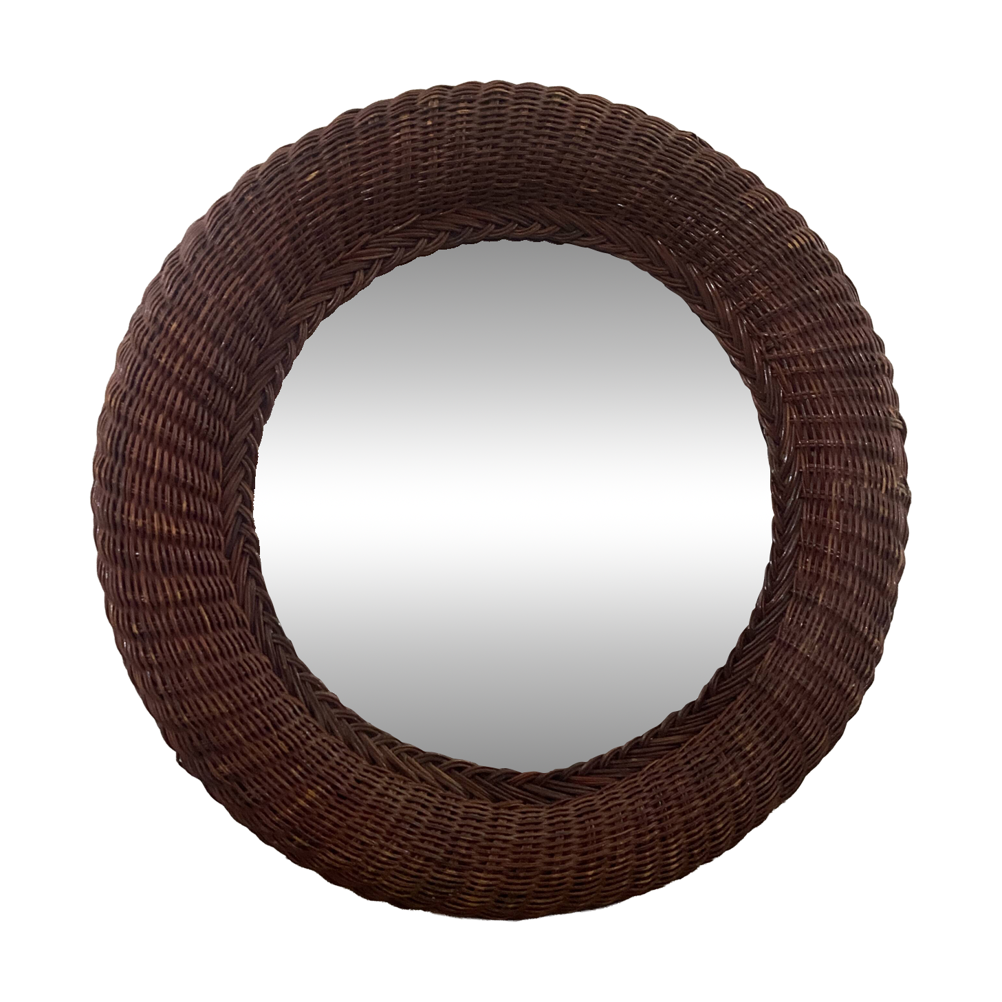 Vintage round mirror
