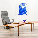 Bommerang coffee table, 1960s, in rosewood