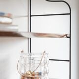 Shelf wood and metal