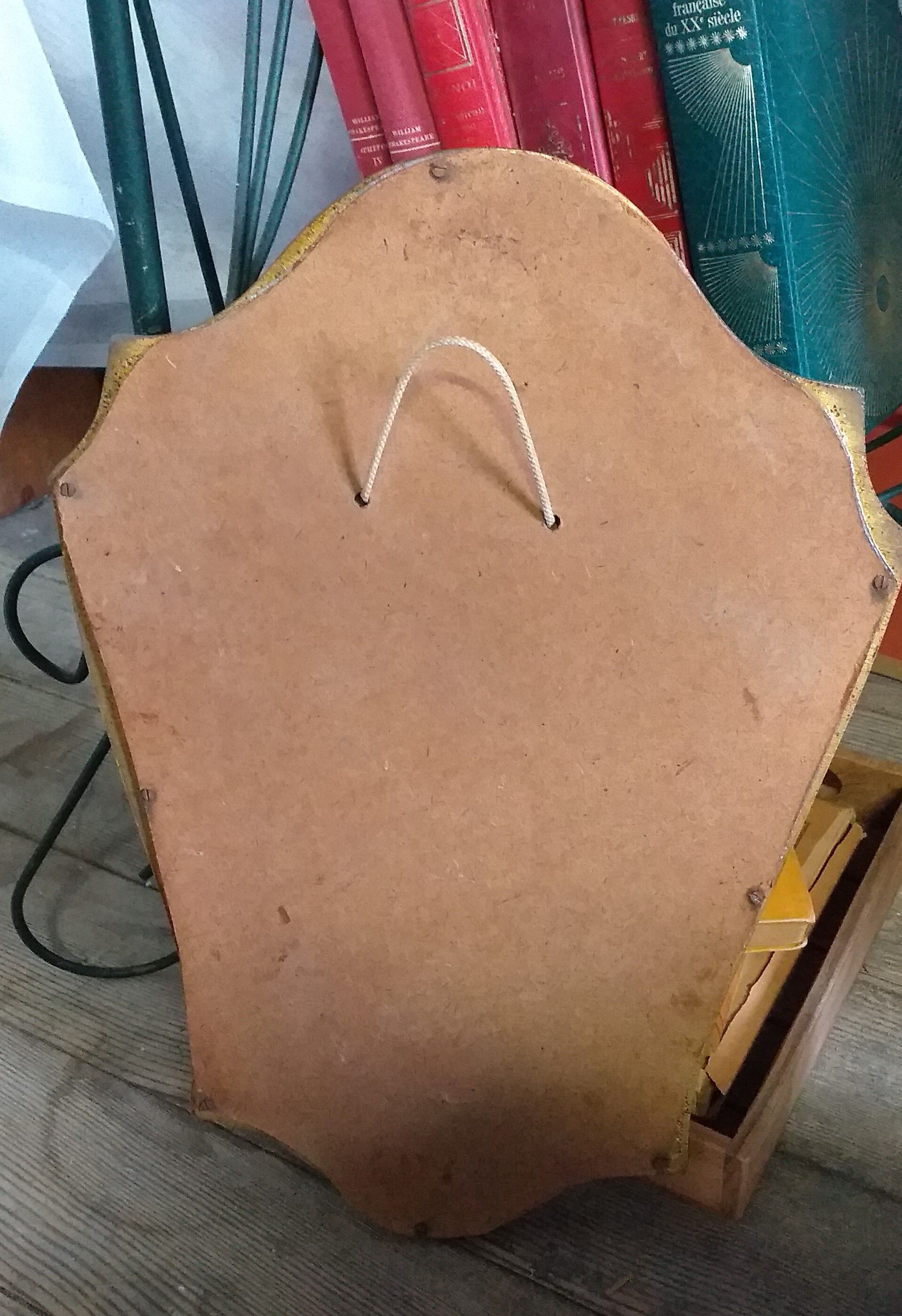 Ancien miroir doré