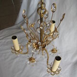 Chandelier with tassels