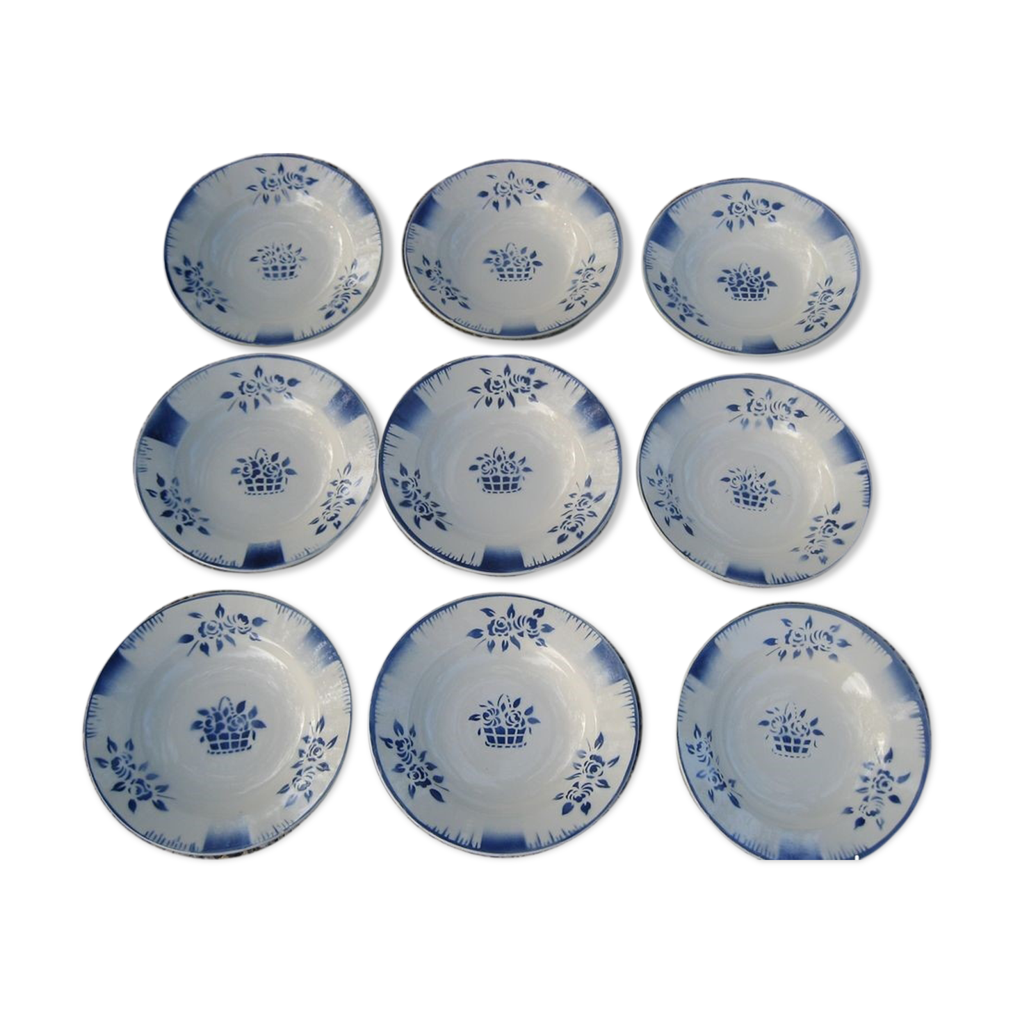 9 Niderviller model PARIS hollow plates