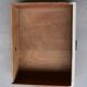 Skated wooden chiffonnier
