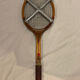 Vintage wooden tennis racket Snauwaert – International Club “Gol”