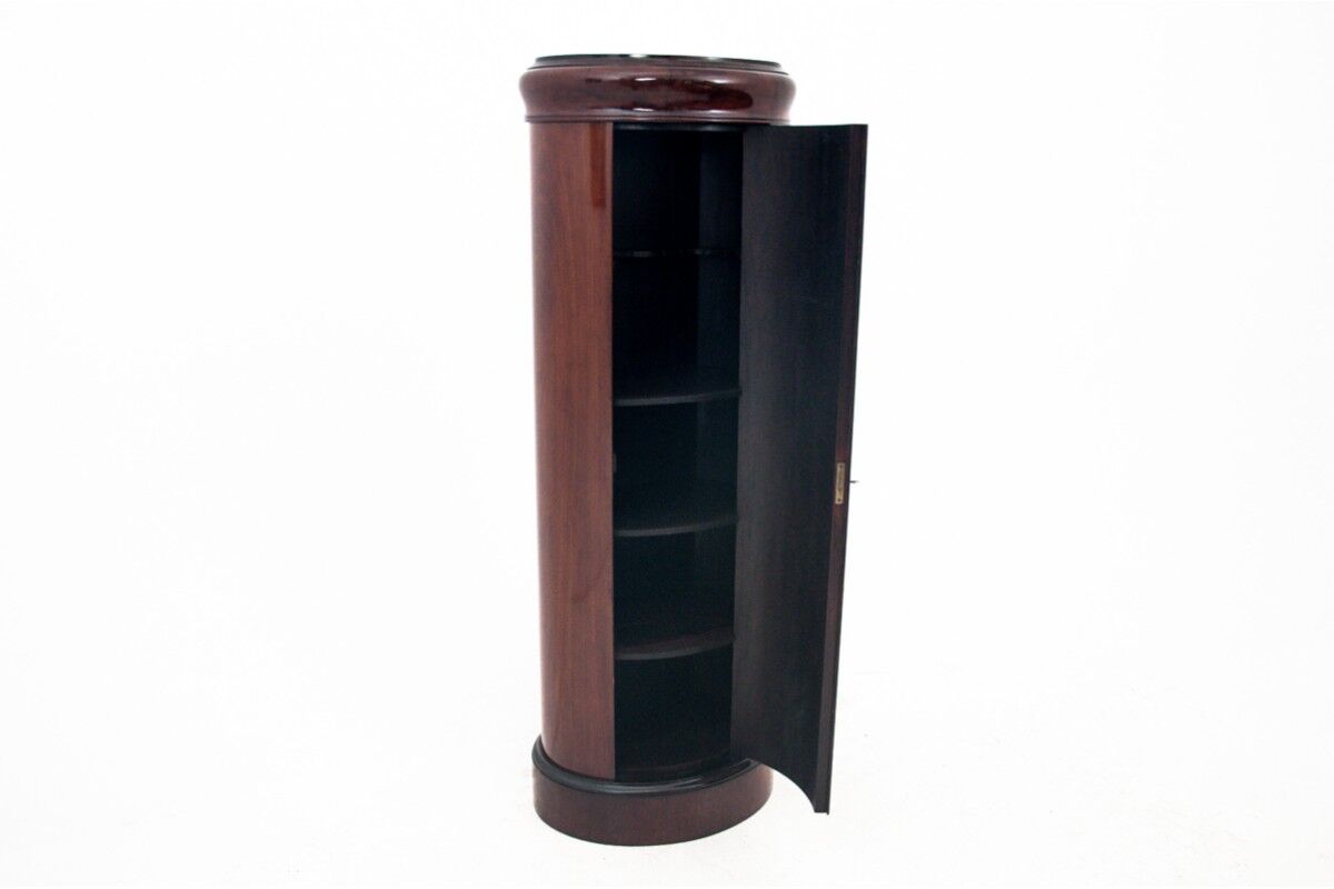 Biedermeier bollard cabinet, Sweden, 1870s. Restored
