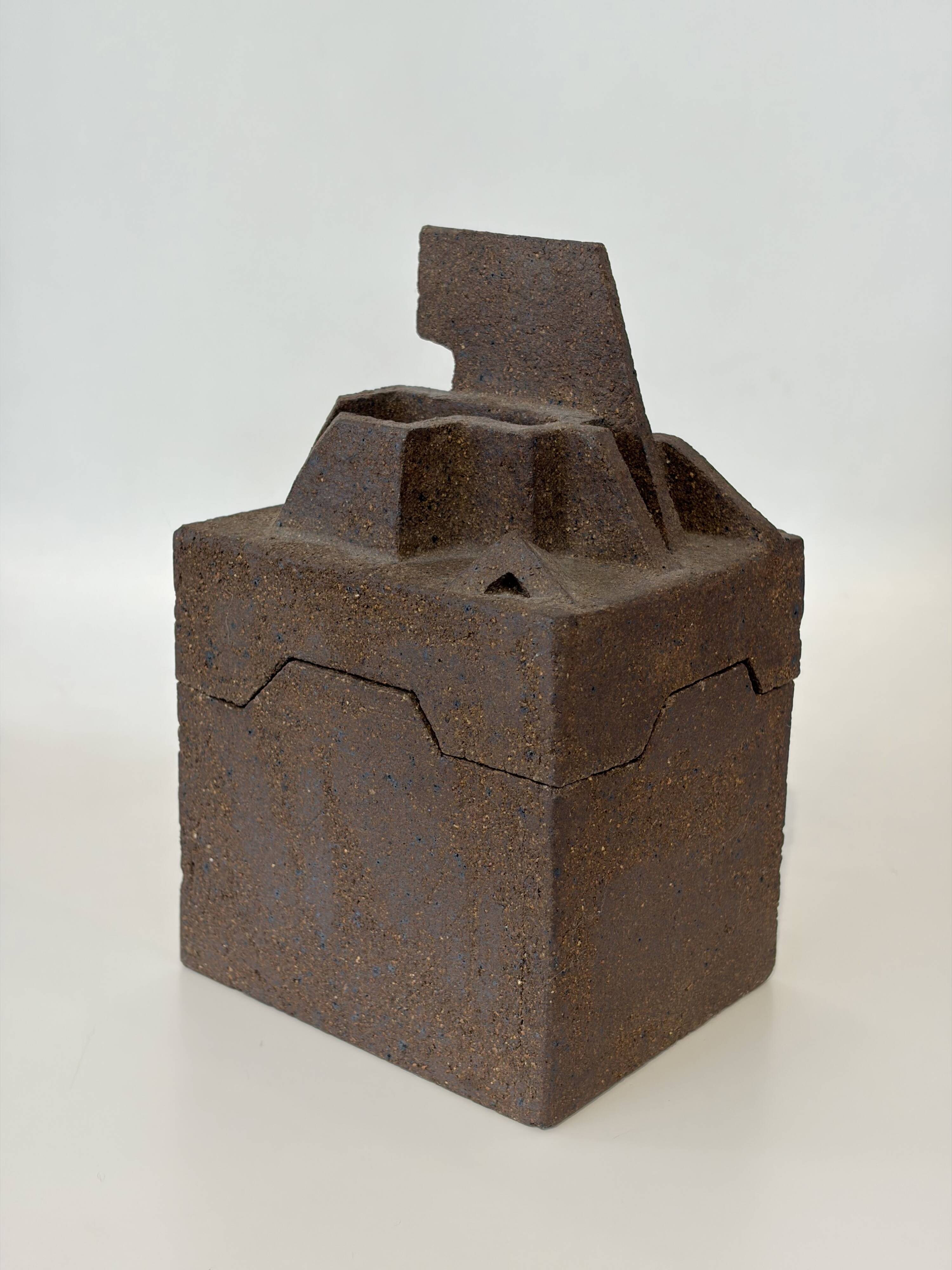 Boite sculpture céramique 1970