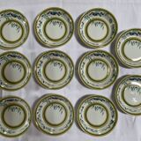 Limoges porcelain service from Hermès, Toucans collection, 1986
