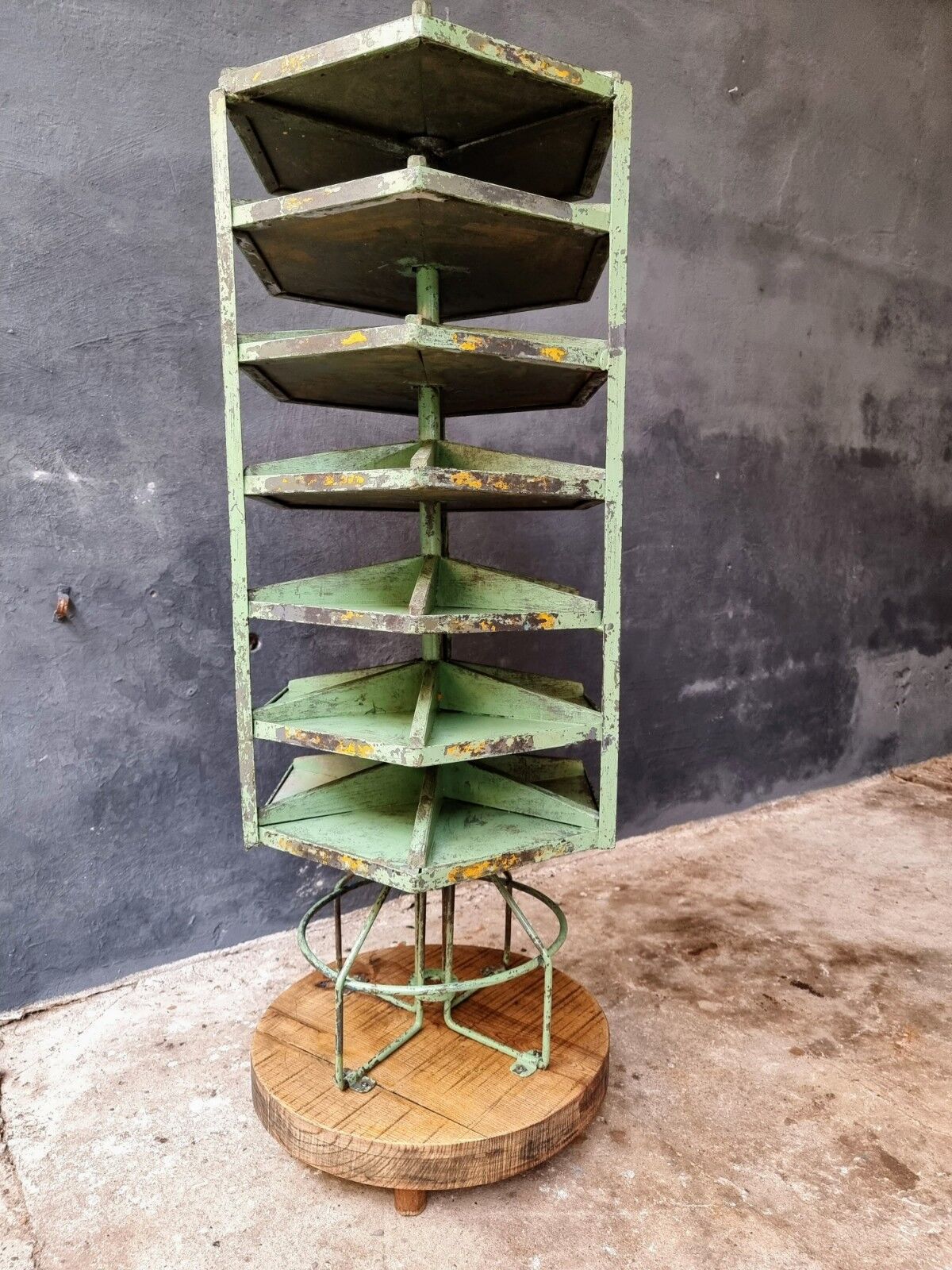 Support de stockage d'armoire de carrousel industriel du garage