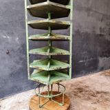 Support de stockage d'armoire de carrousel industriel du garage