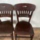 Series of 4 vintage Luterma bistro chairs 1920-1930