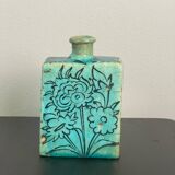 Set of 2 Small Turquoise Qajar Vases #1 and #2
