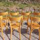11 chaises bistrot vintage style Baumann