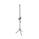 Lampadaire minimaliste tripode en fer