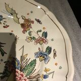 Assiette faïence Signée LR