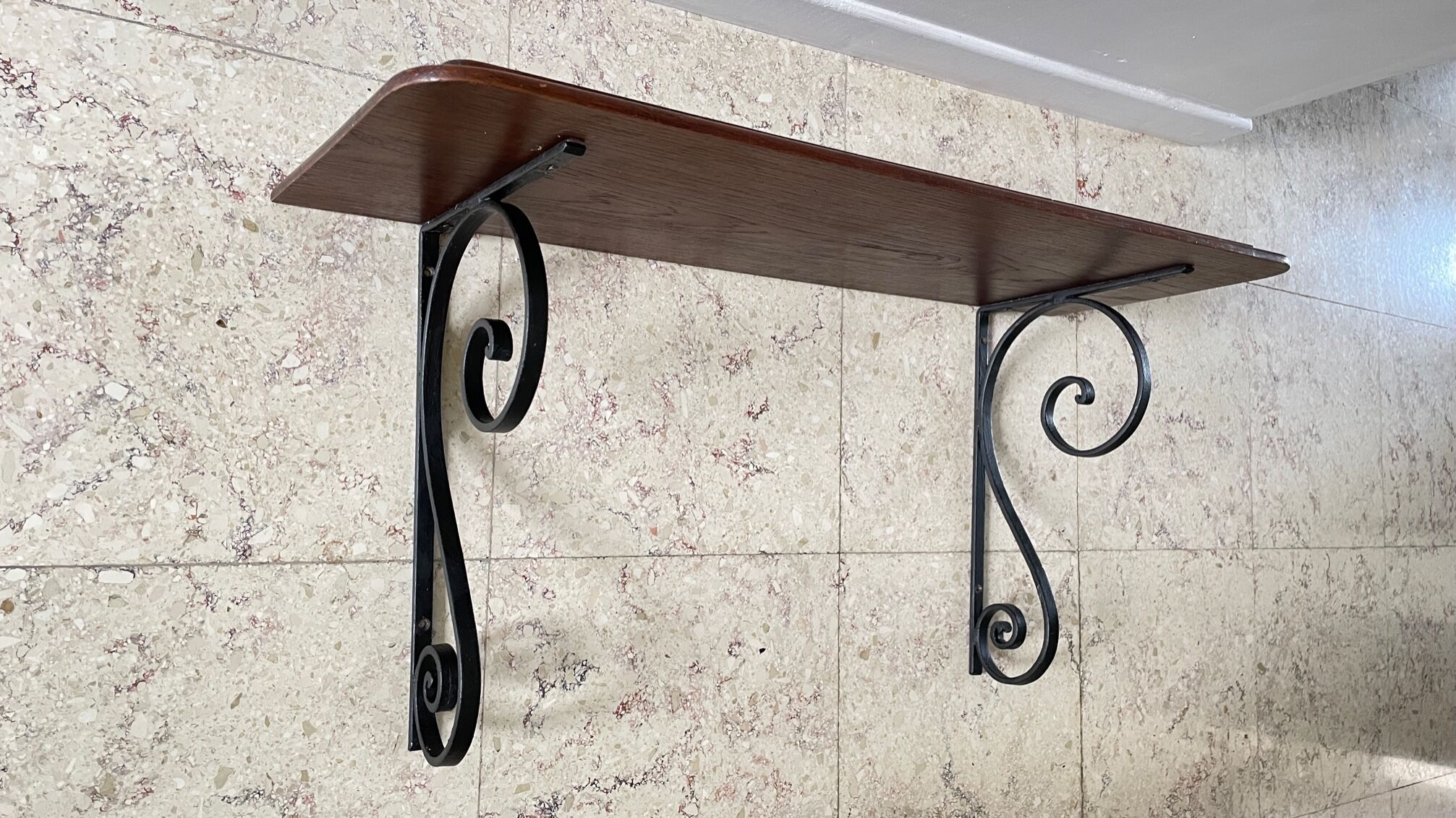 Wall shelf oak chic country spirit