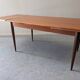 Scandinavian extendable teak dining table from the 50s/60s