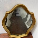 Old wooden mirror