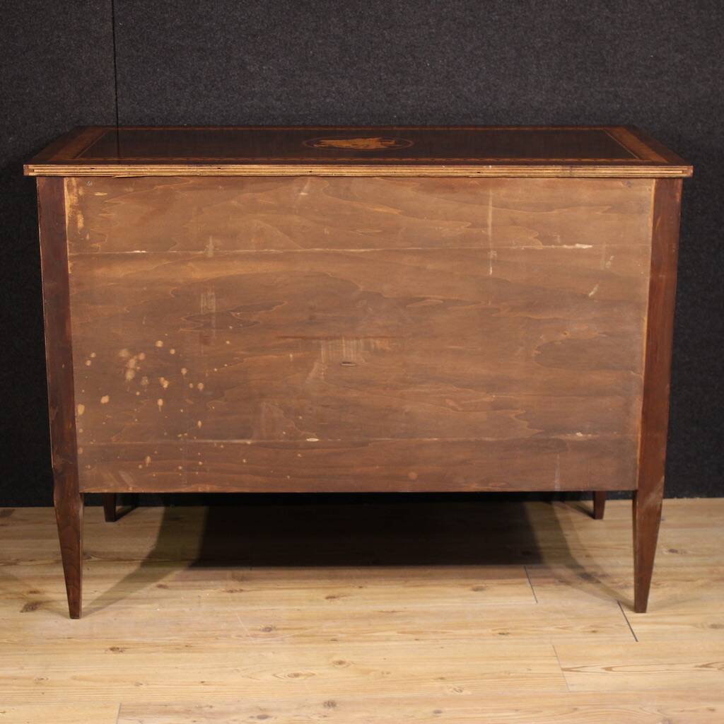 20th century Italian Louis XVI style inlaid dresser