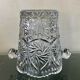 Cut crystal ice bucket